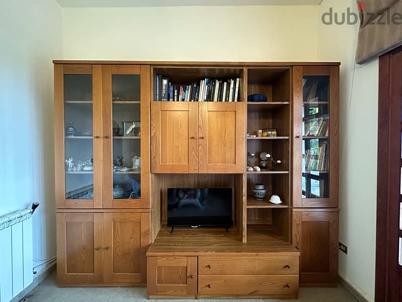 tv unit- biblioteque 0