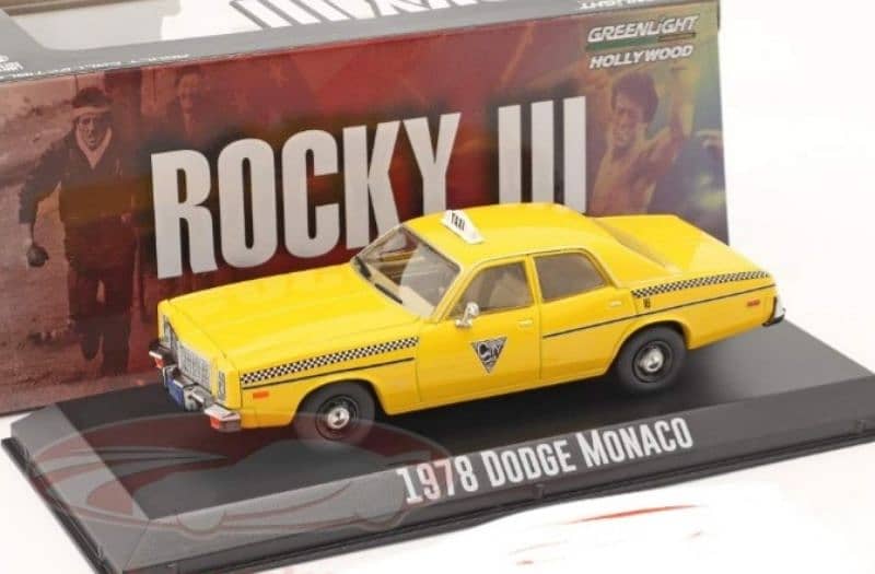 Dodge Monaco Taxi Cab diecast car model 1;43. 0
