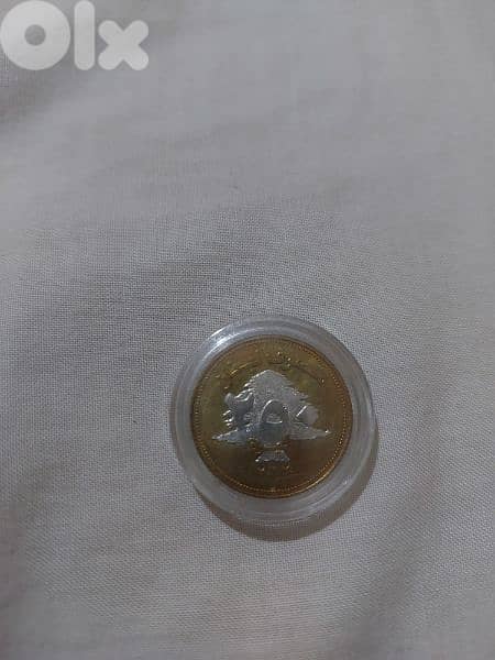 Lebanon Lucky Coin White Cedar 250 LL Memorial from BDL 0