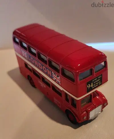 Metal London bus diecast by Welly 12cm
