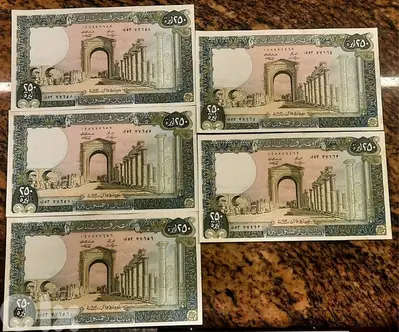 250 Lebanese Lira UNC