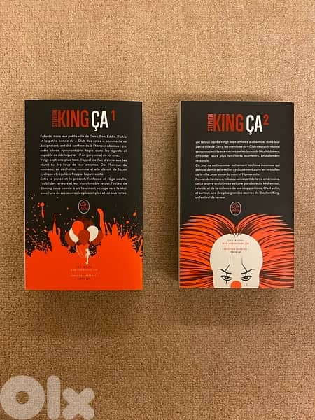 Livre “ça” de Stephen King (2 tomes) It Book in French 3