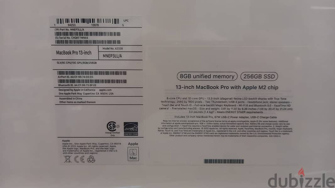 Macbook pro 13 m2 512gb silver mneq3 1