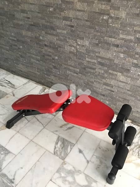 adjustable bench like new 70/443573 RODGE 3