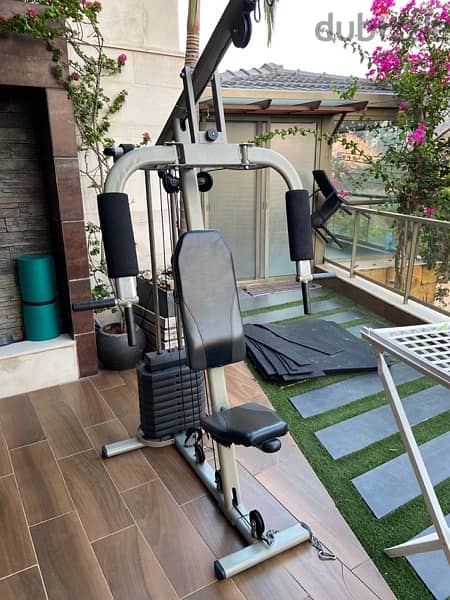 full body workout home gym like new 0