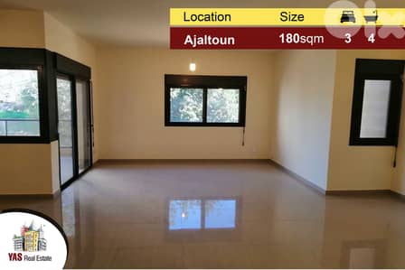 Ajaltoun 180m2 | New | Super Luxurious | Catch | Mountain View |