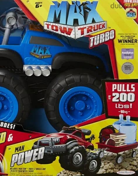 Max toy truck turbo USA brand v. good condition 50$ 3