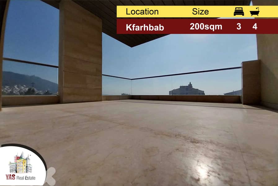 Kfarhbab 200m2 | Open View | High-End | IV 0