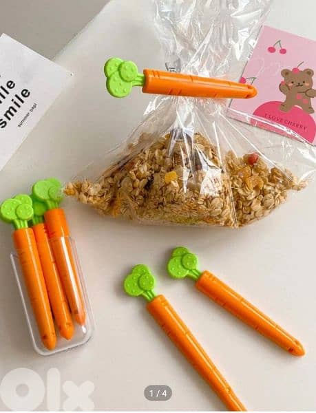 cute food bags clips 3