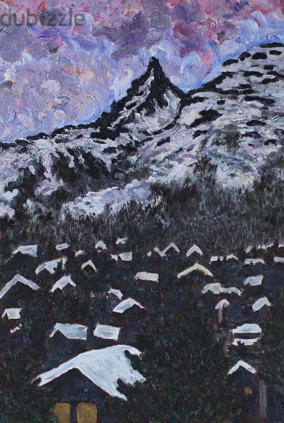 Hope comes from above - painting 0