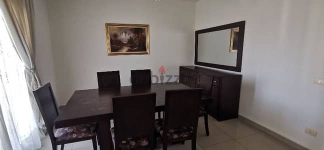 Zouk Mosbeh furnished apartment 3 bed for 600$