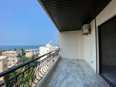Fully furnished 2 bedroom apartment with open seaview in Dbayeh Fully furnished 2 bedroom apartment with open seaview in Dbayeh