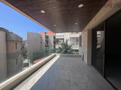 Semi-Furnished apartment for rent in Baabdat