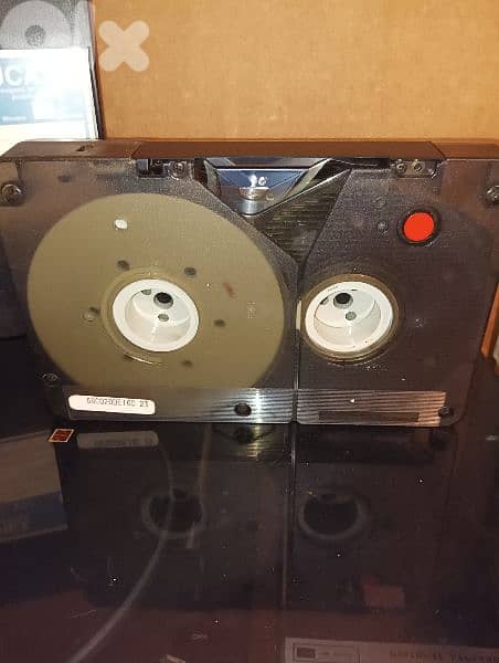Vintage rare Memorex Q2HD Video Cassette Tape Cartridge UCA Matic HD 4
