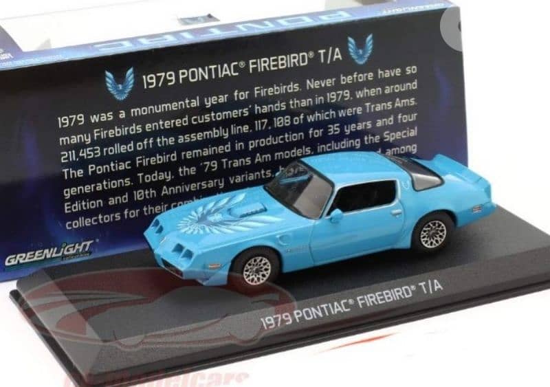 Pontiac Firebird 1979 diecast car model 1;43. 0