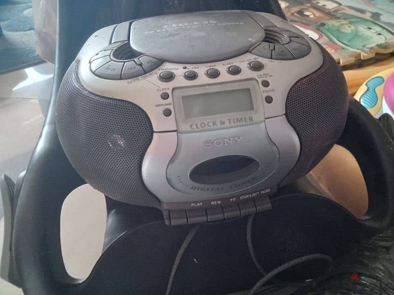 radio cassette with cd 0