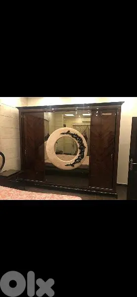 أوضة نوم مصرية ملكية حفر خشب زان