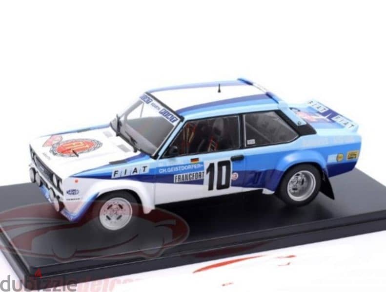 Fiat 131 Abarth (Rally Monte Carlo 1980) diecast car model 1:24. 0