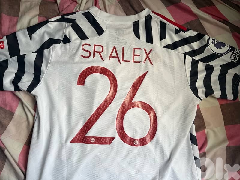 Manchester United sr alex ferguson 26 adidas limited edition jersey 1
