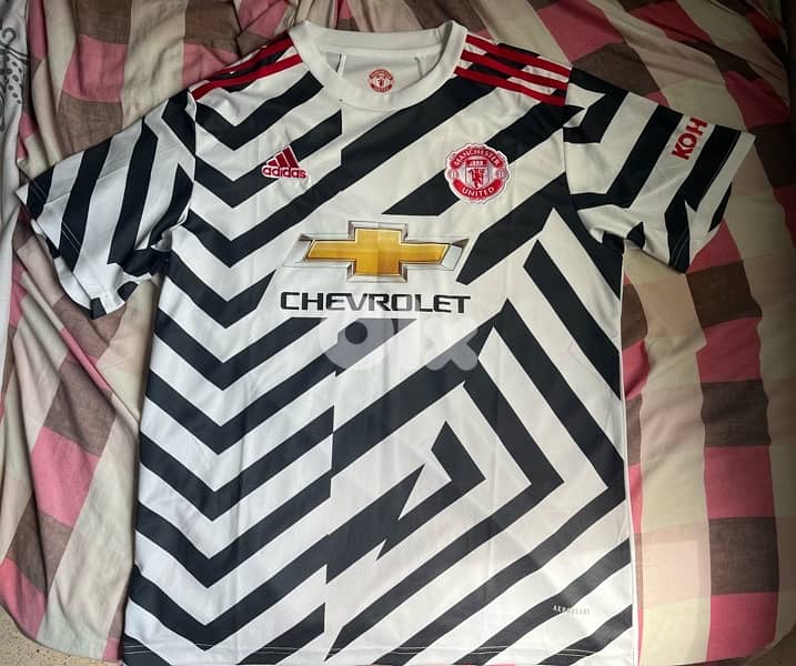 Manchester United sr alex ferguson 26 adidas limited edition jersey 2
