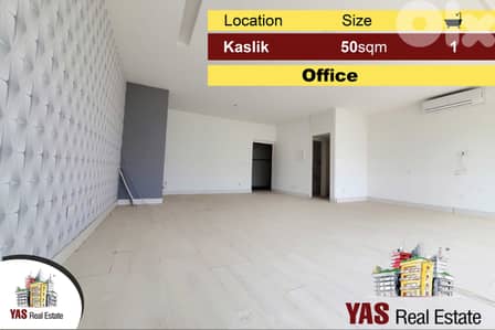 Kaslik 50m2 | Office | Prime Location | Excellent Condition |
