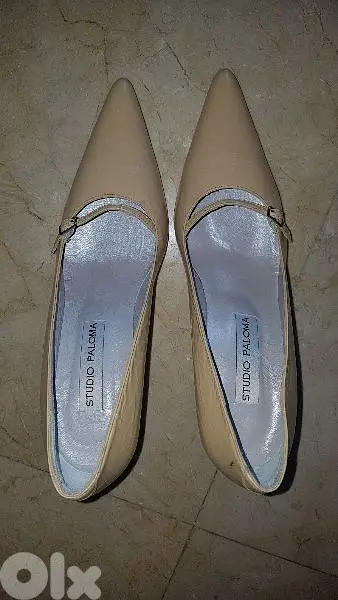 new full leather shoes