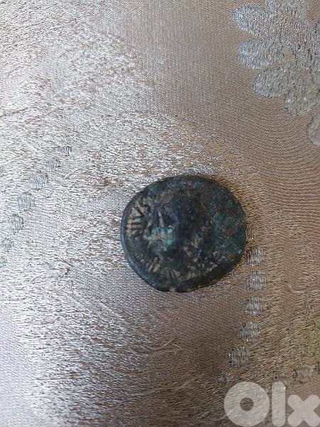 Eastern Roman Byzantine Bronze Coin from year 610 AD 1