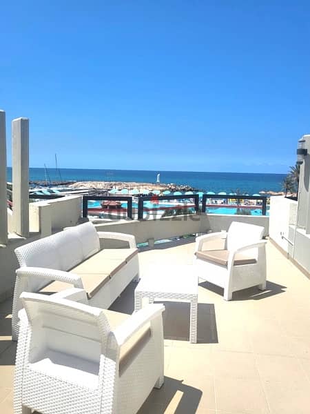 Chalet in Aqualand Batroun with Huge open sea view terrace/ monthly 9