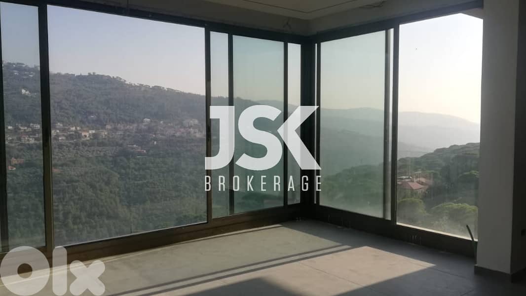 L12890-Duplex With A Big Terrace And Green View for Sale In Baabdat 0