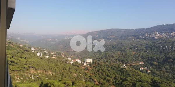 L12890-Duplex With A Big Terrace And Green View for Sale In Baabdat