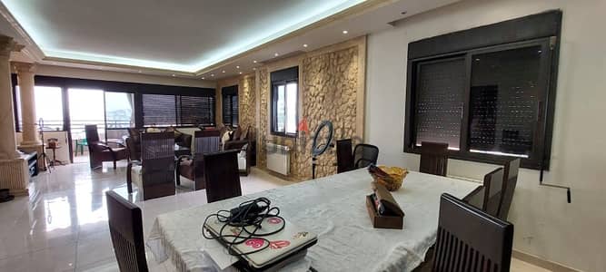 200 Sqm l Apartment For Sale With City & Sea View In Bkenaya
