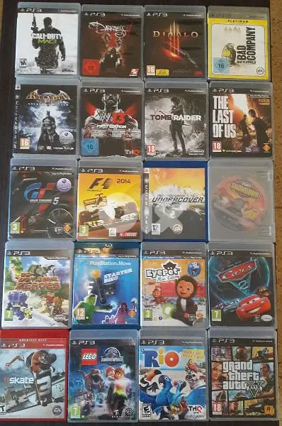 PS3 used games CD for sale in Leb
