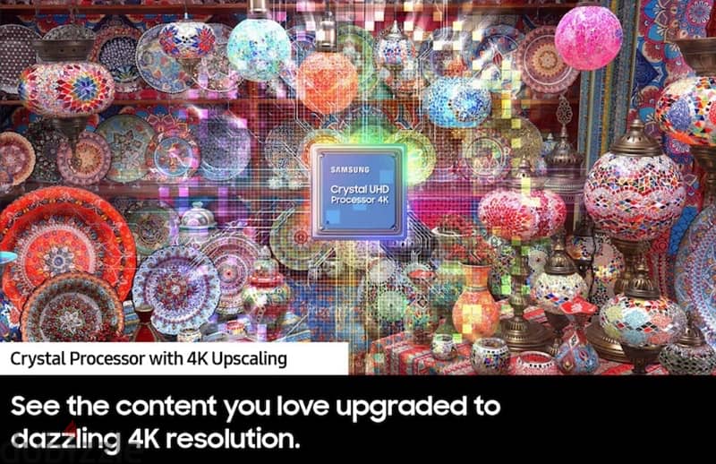 Samsung U8000F 50, 55, 65, 75, 85”. 4K HDR TV 5