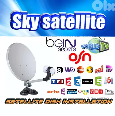 SKY-SAT EU-Y55 (تركيب ستلايت )