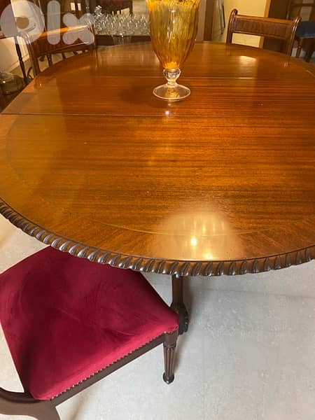 dining table with chairs 6