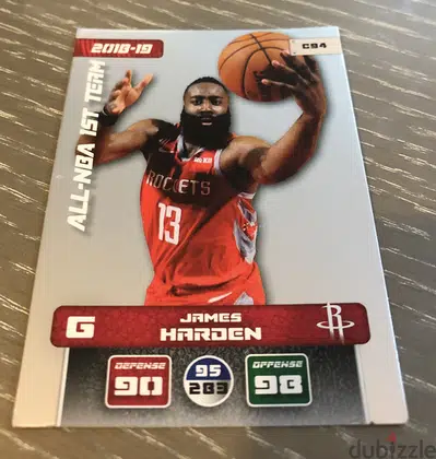 James Harden Panini NBA 2019 Card