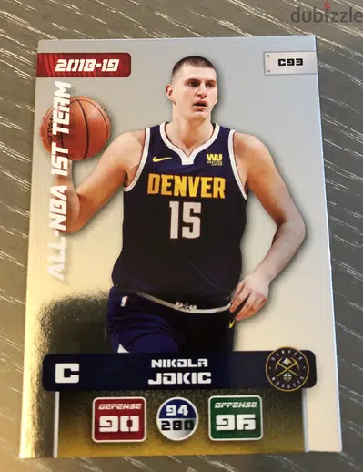 4 x Panini NBA 2019 Cards