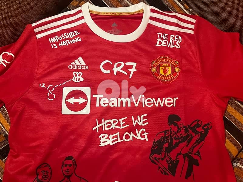 ronaldo manchester united adidas trophies special edition jersey 4