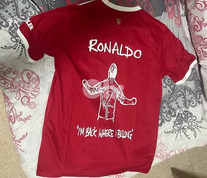 ronaldo manchester united adidas trophies special edition jersey 5