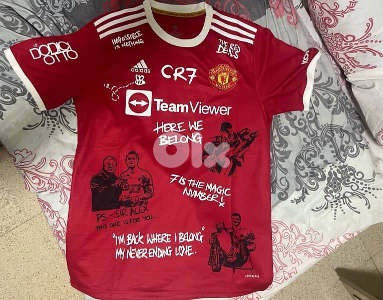 ronaldo manchester united adidas trophies special edition jersey 8