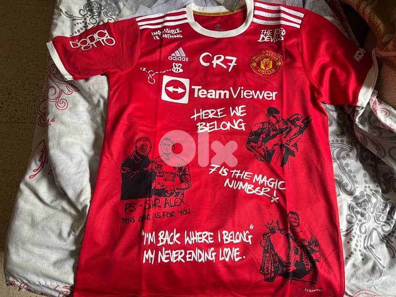 ronaldo manchester united adidas trophies special edition jersey 9