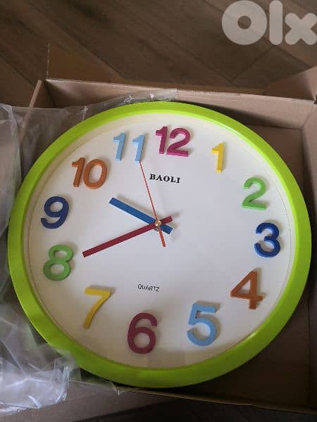 wall watch clock analog ساعة حائط 3