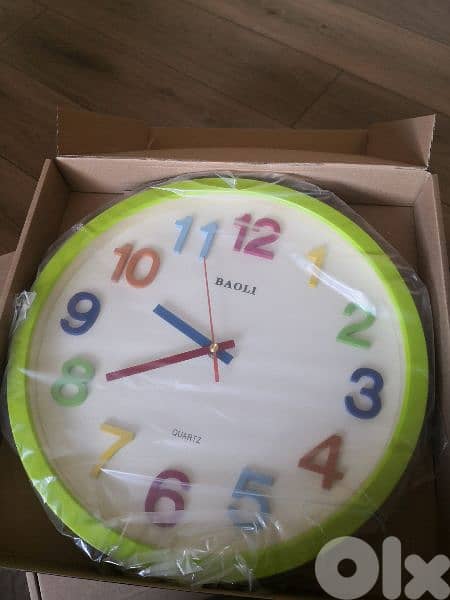wall watch clock analog ساعة حائط 4