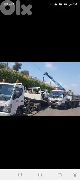 بلاطة هيدروليك ونش نقل سيارات وبكابات