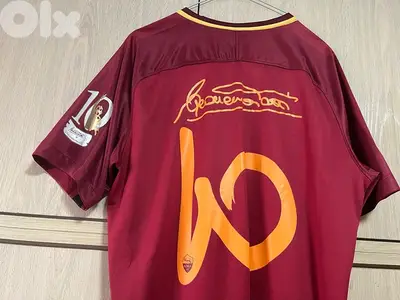 Roma last season 2017 of the legend ToTTi 10 nike signature jersey