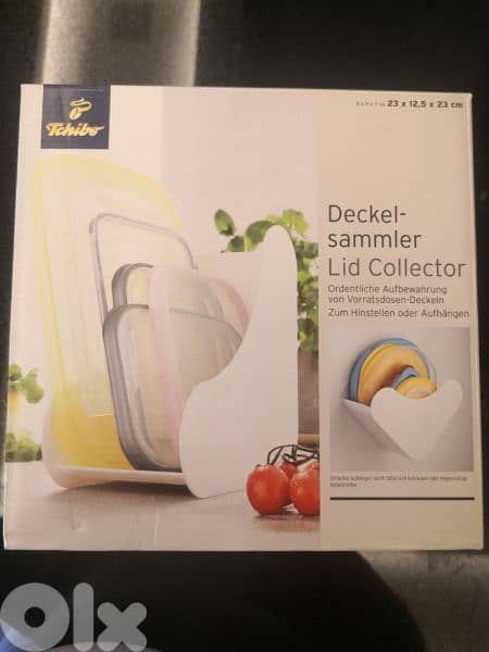 Lid collector tchibo علبة للأغطية 1