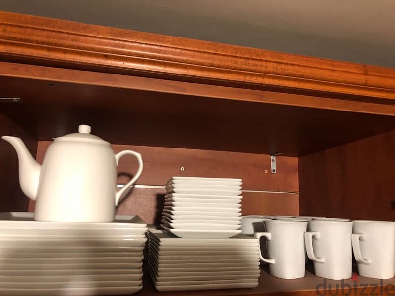 2 white spanish dining sets. 0