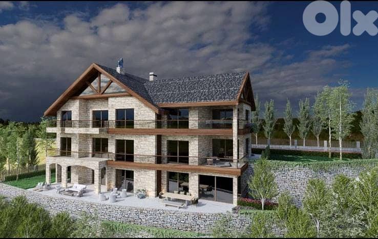 Kfardebian 1100m2 | Building core and shell | Great Investment | D 4