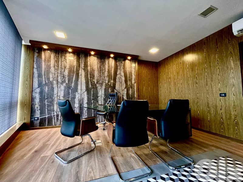RAO26-4842 Fully furnished office 107m for rent in Sin l Fil 0