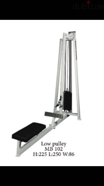 low pulley like new we have also all sports equipment 0